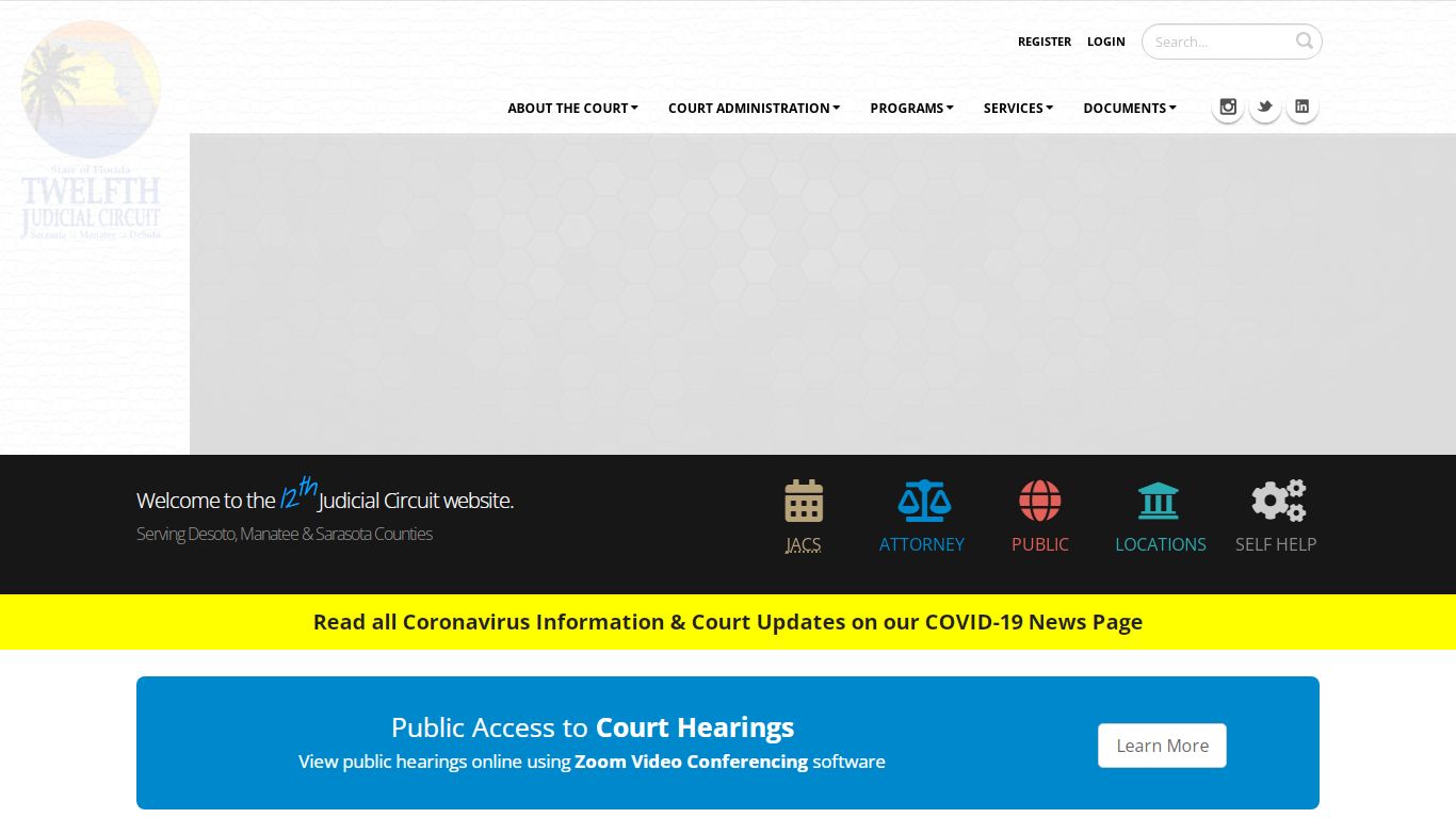12th Judicial Circuit Court Website - Florida Courts